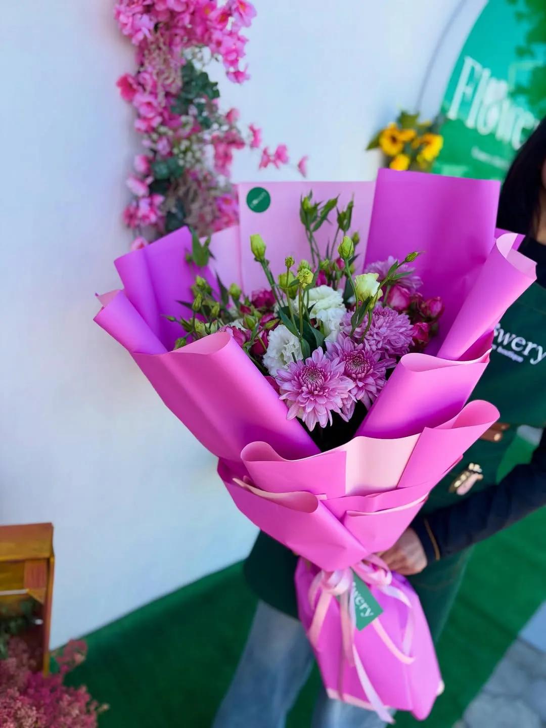 Pink bouquet | ծաղիկներ, ծաղկեպսակներ, բույսեր Երևան