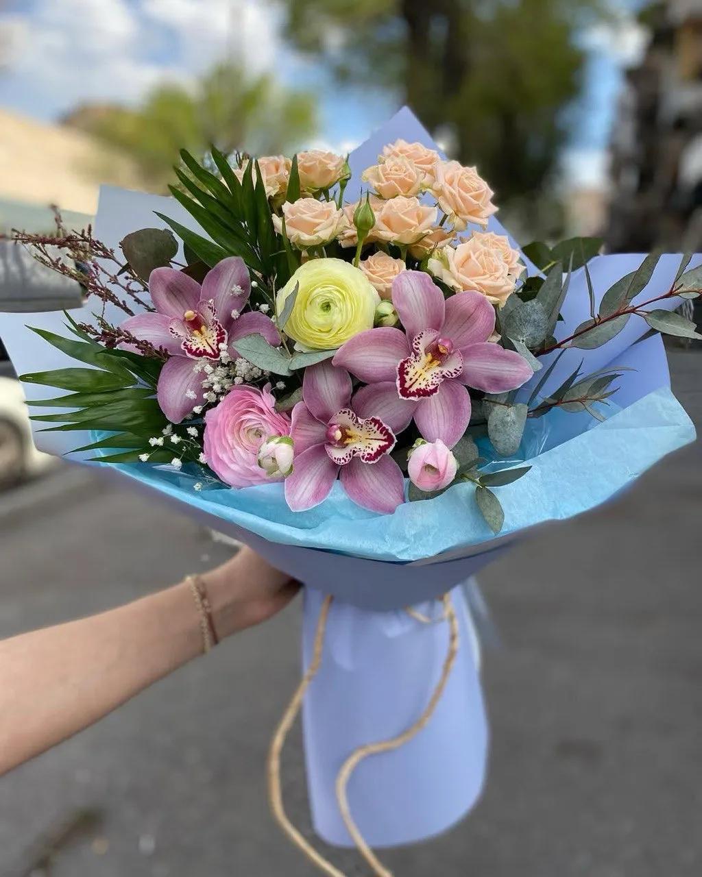 Bunch "Mix" | ծաղիկներ, ծաղկեպսակներ, բույսեր Երևան