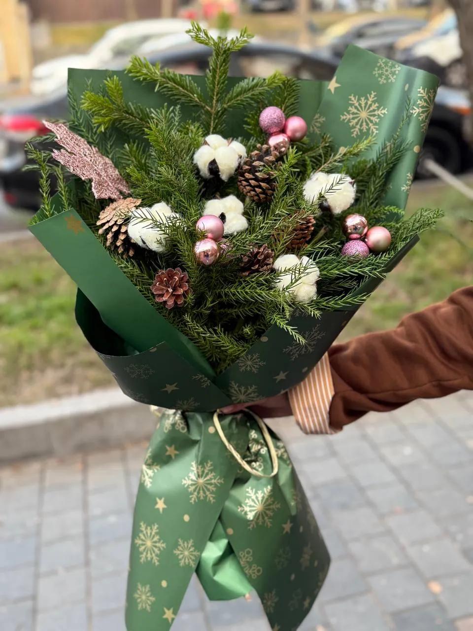 Christmas bunch | ծաղիկներ, ծաղկեպսակներ, բույսեր Երևան