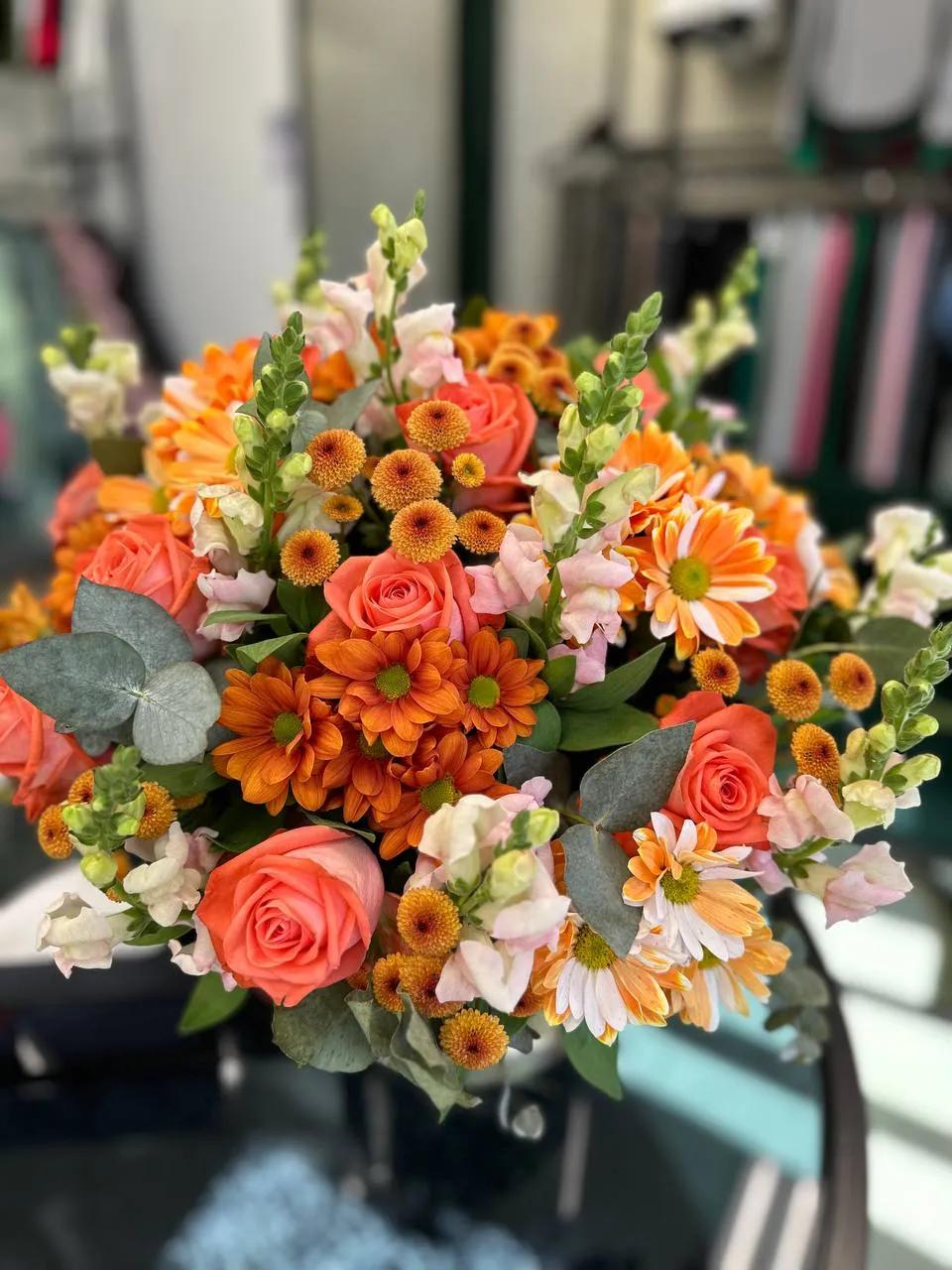 Orange bunch | ծաղիկներ, ծաղկեպսակներ, բույսեր - առաքում Երևան Orange bunch | ծաղիկներ, ծաղկեպսակներ, բույսեր - առաքում Երևան
