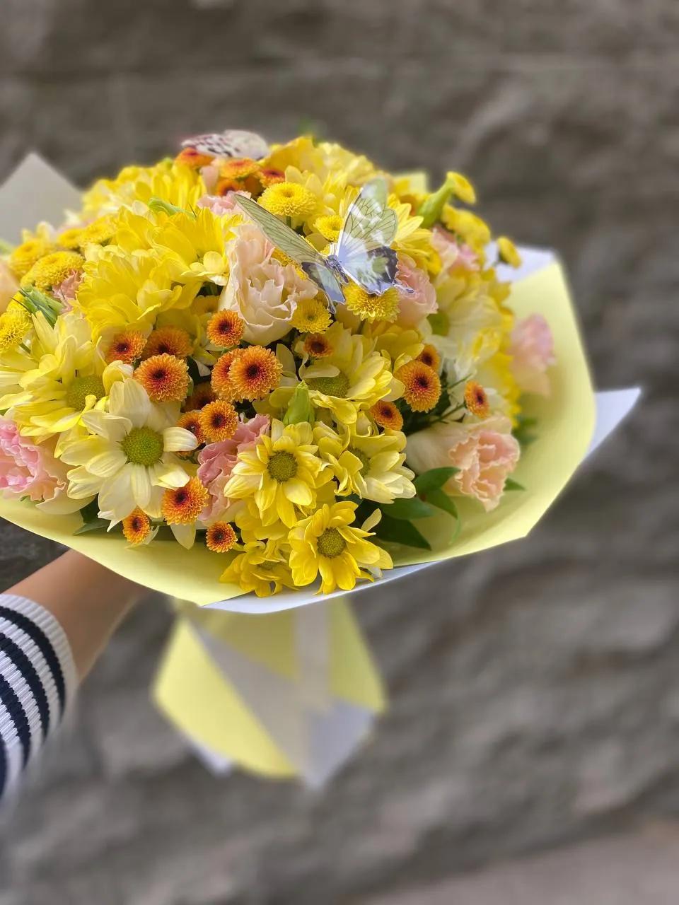 Bunch of chrysanthemums | ծաղիկներ, ծաղկեպսակներ, բույսեր Երևան Bunch of chrysanthemums | ծաղիկներ, ծաղկեպսակներ, բույսեր Երևան